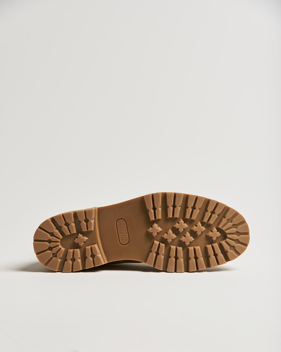 Herr | Brunello Cucinelli Plain Toe Boot Brown Suede | Brunello Cucinelli | Plain Toe Boot Brown Suede