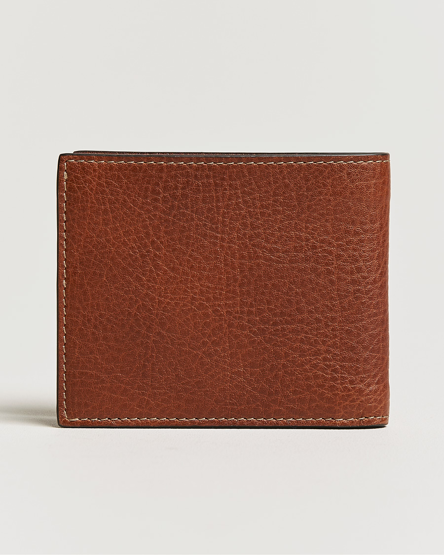 Herr | Plånböcker | Brunello Cucinelli | Grain Leather Wallet Cognac