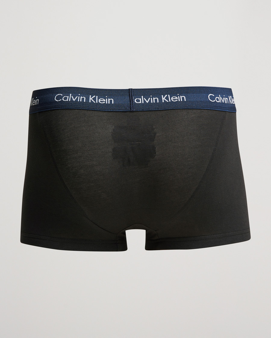 Herr |  | Calvin Klein | Cotton Stretch 3-Pack Low Rise Trunk Black