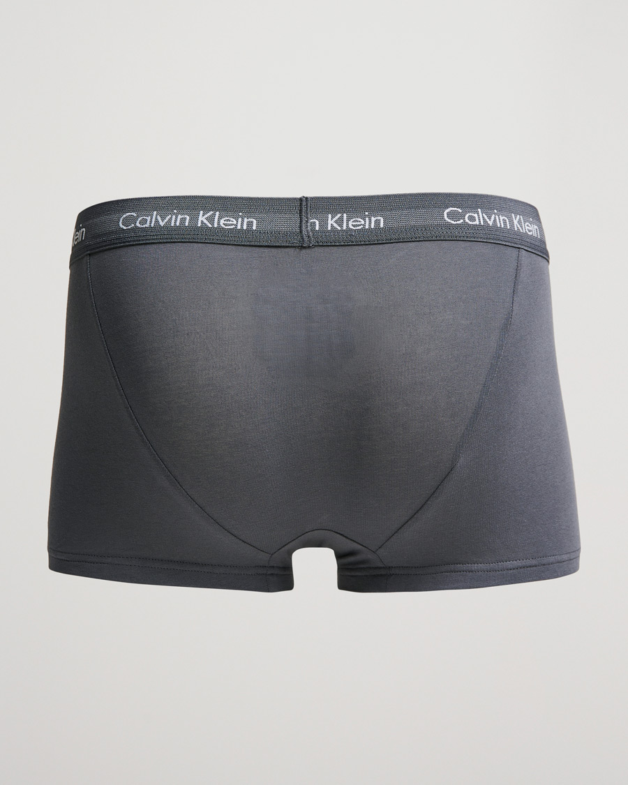 Herr |  | Calvin Klein | Cotton Stretch 3-Pack Low Rise Trunk Grey/Light Grey/Olive
