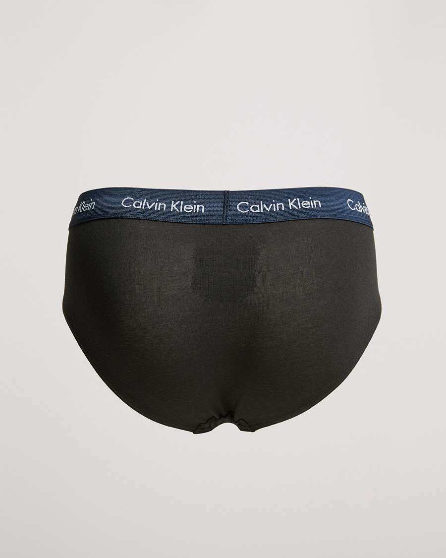 Herr | Briefs | Calvin Klein | Cotton Stretch Hip Breif 3-Pack Black