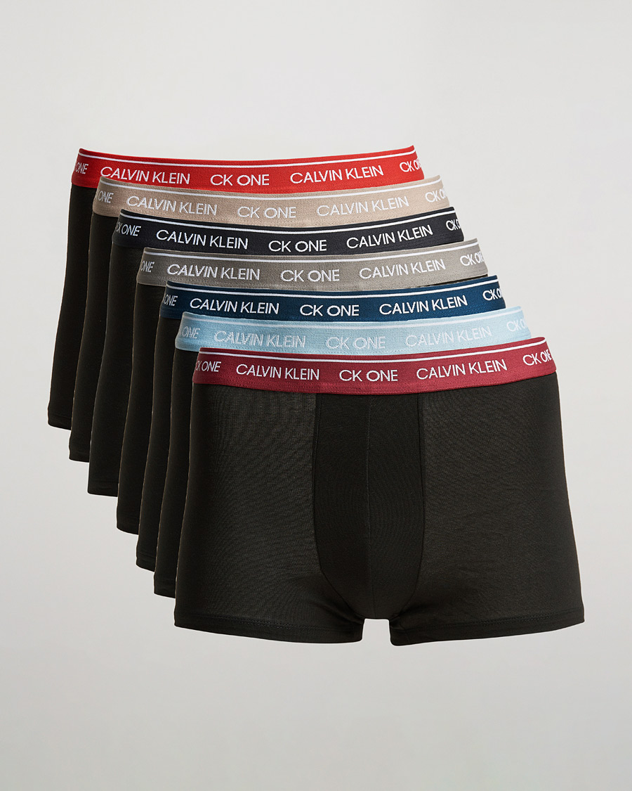 Herr | Underkläder | Calvin Klein | Cotton Stretch 7-Pack Trunk Black