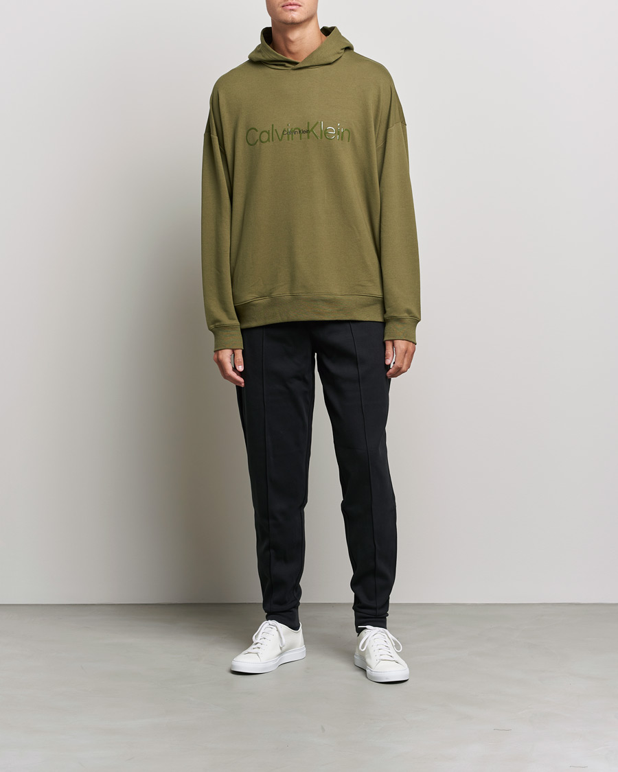 Herr | Tröjor | Calvin Klein | Loungewear Logo Hoodie Olive
