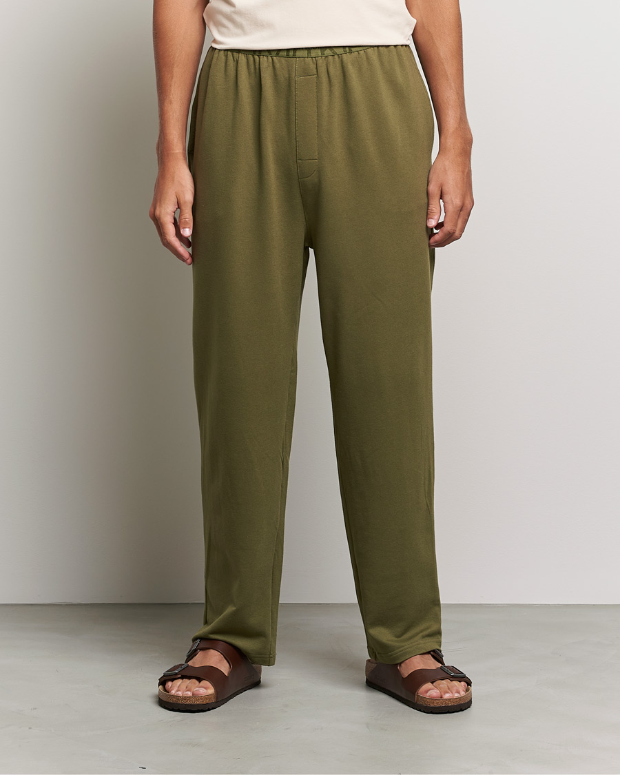 Herr | Byxor | Calvin Klein | Loungewear Sweatpants Olive