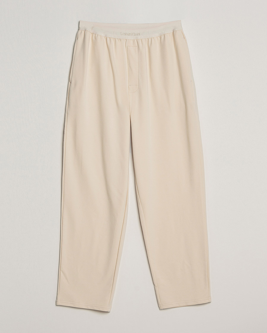 Herr | Byxor | Calvin Klein | Loungewear Sweatpants Tapioca Beige