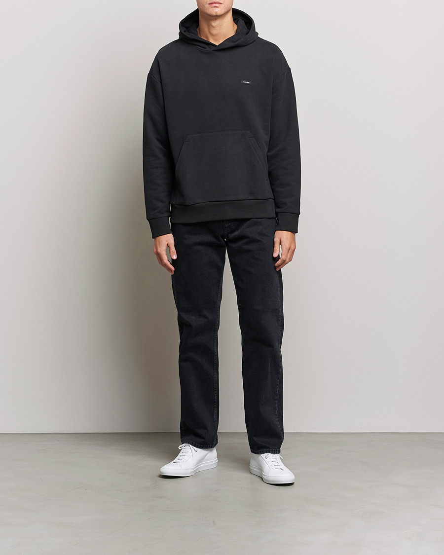 Herr | Tröjor | Calvin Klein | Cotton Comfort Hoodie Black