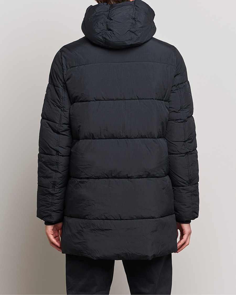 Herr | Jackor | Calvin Klein | Crinkle Nylon Long Puffer Jacker Black