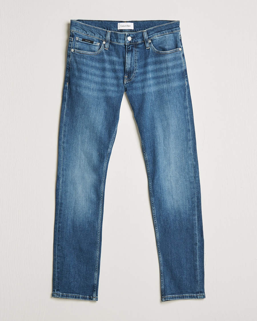 Herr | Jeans | Calvin Klein | Slim Lewis Stretch Jeans Medium Blue
