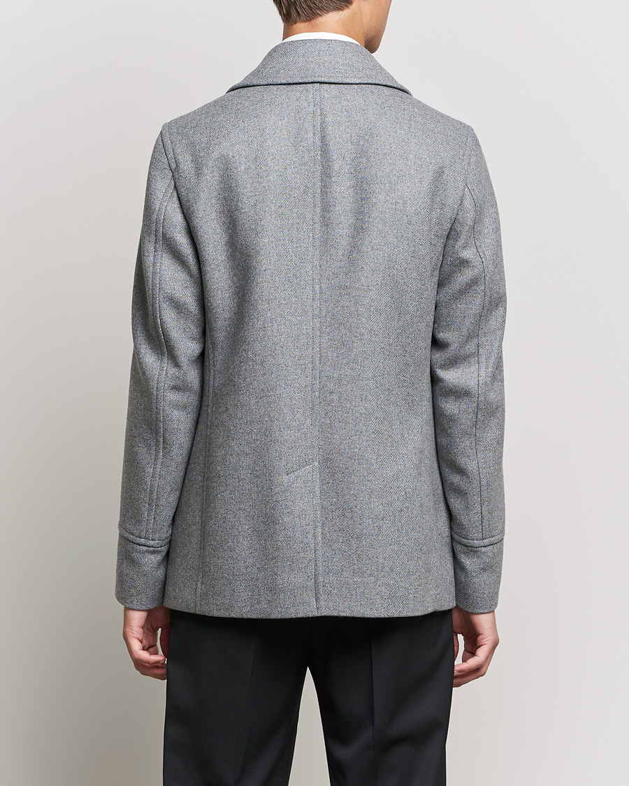 Herr | Jackor | BOSS BLACK | BOSS Hyde Peacoat Silver