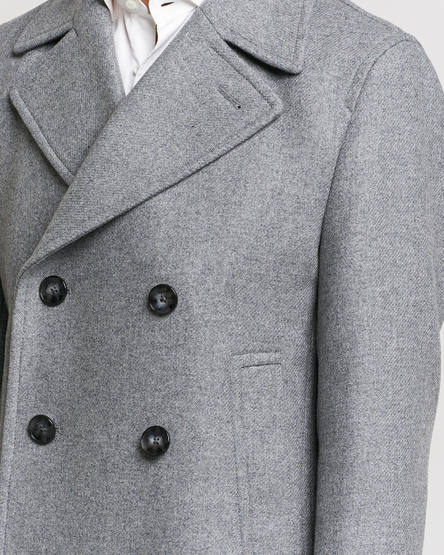 Herr | Jackor | BOSS BLACK | BOSS Hyde Peacoat Silver