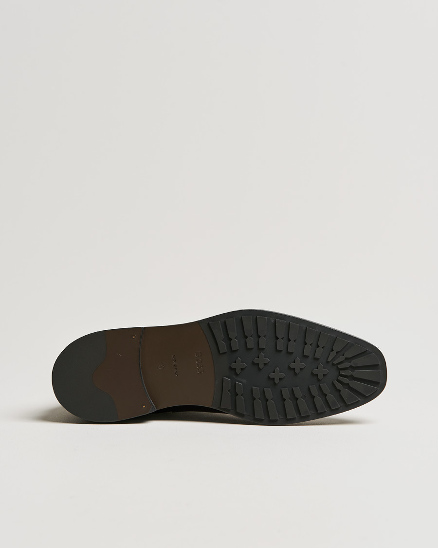 Herr | BOSS Lisbon Leather Chelsea Boots Black | BOSS BLACK | BOSS Lisbon Leather Chelsea Boots Black
