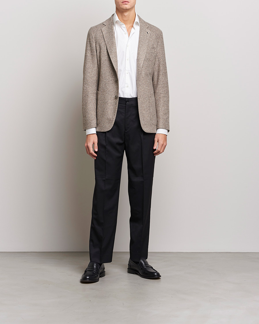 Herr | Kavajer | BOSS BLACK | BOSS Hanry Wool Patch Pocket Blazer Medium Beige