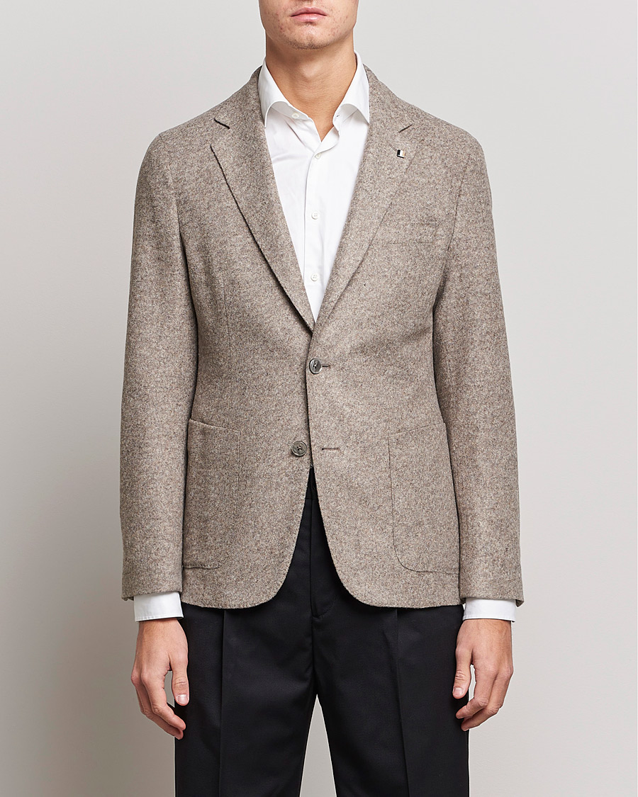 Herr | Kavajer | BOSS BLACK | BOSS Hanry Wool Patch Pocket Blazer Medium Beige