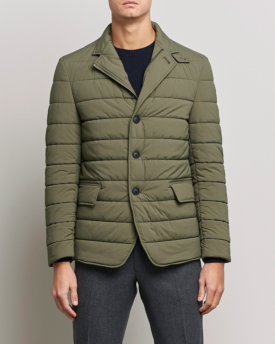 Herr | Jackor | BOSS BLACK | BOSS Hanry Padded Blazer Jacket Open Green