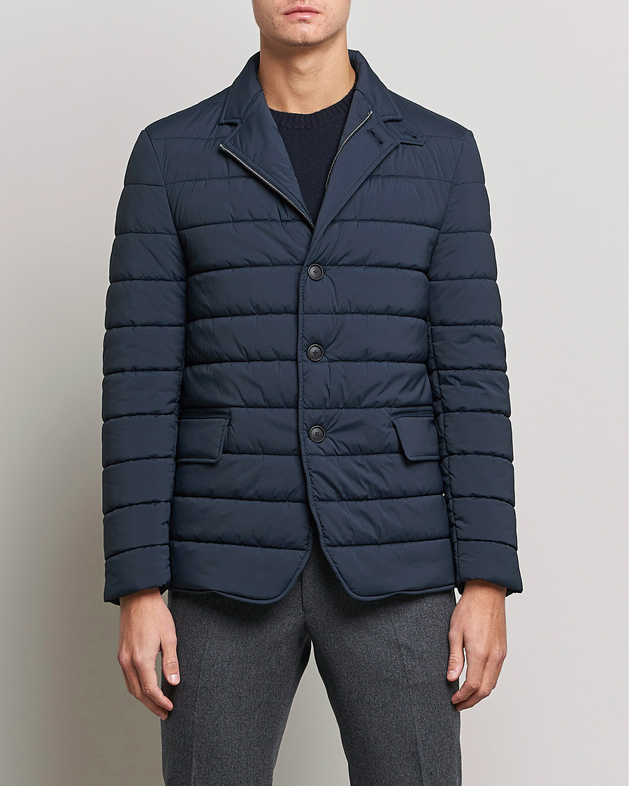 Herr | Jackor | BOSS BLACK | Hanry Padded Blazer Jacket Dark Blue
