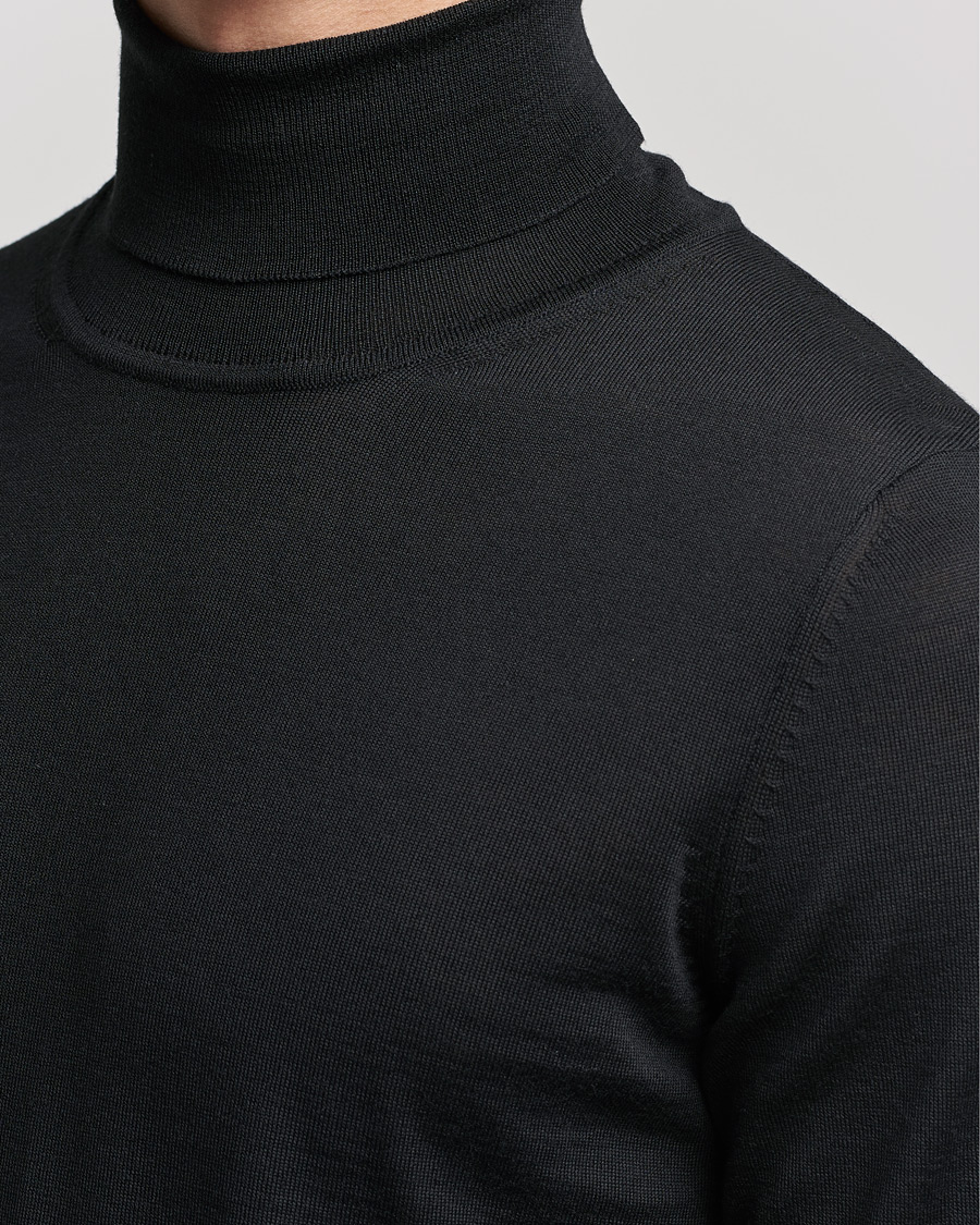 Herr | Tröjor | BOSS BLACK | Musso Merino Polo Black