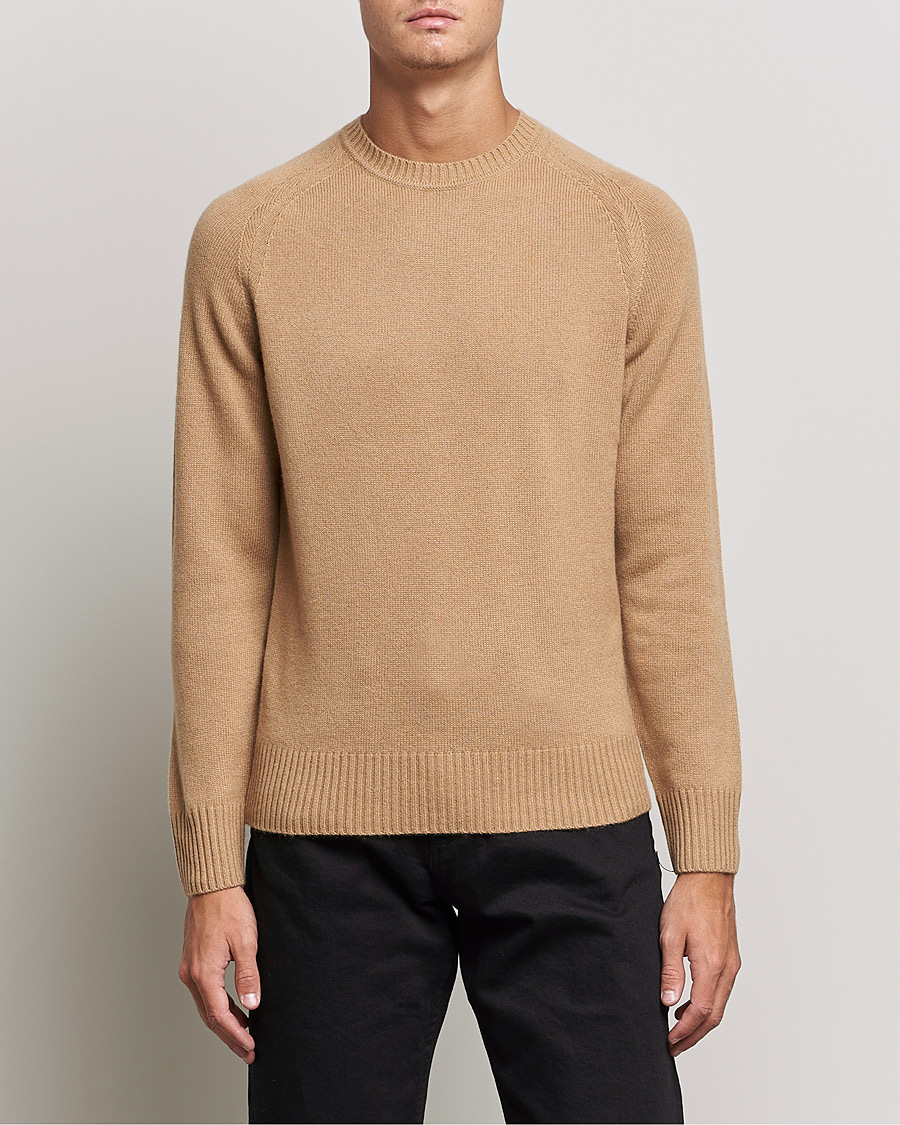 Herr | Tröjor | BOSS BLACK | Lolive Knitted Sweater Medium Beige