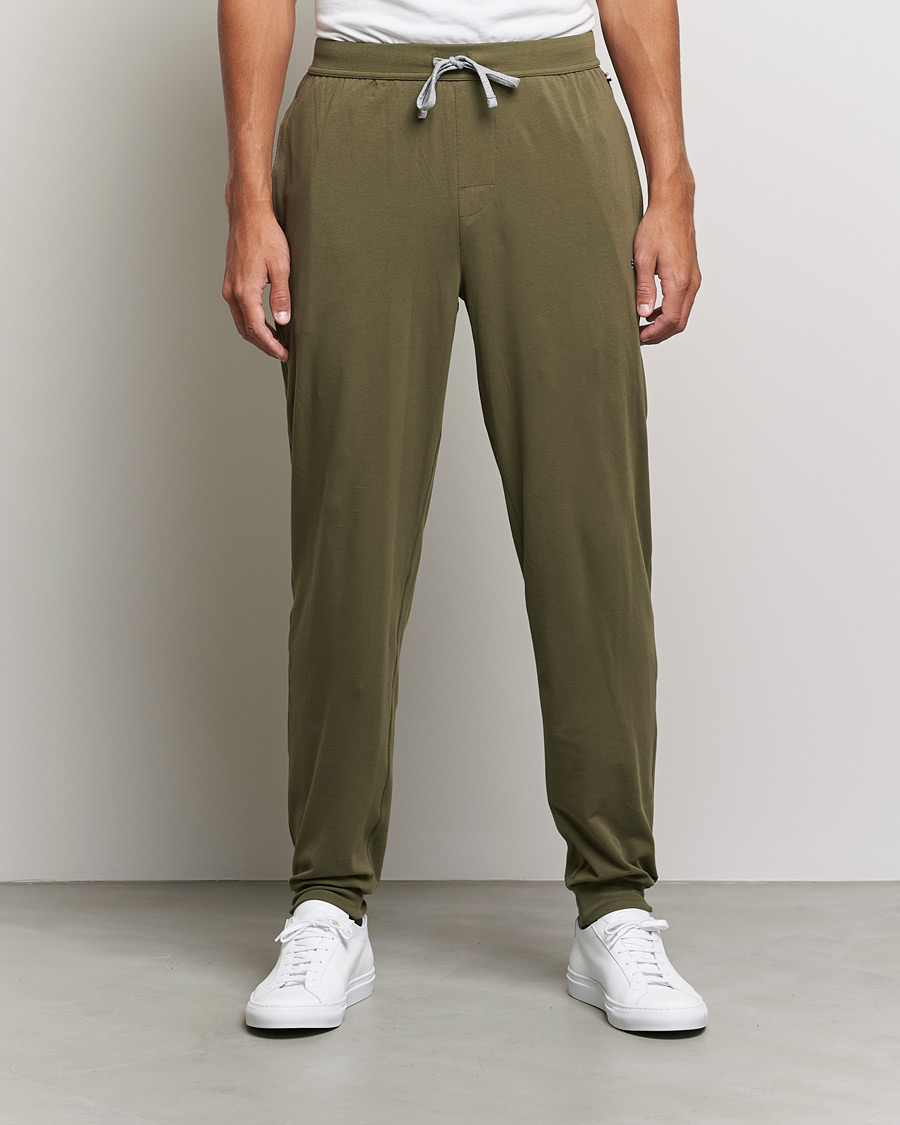Herr | Byxor | BOSS BLACK | BOSS Mix & Match Sweatpants Open Green