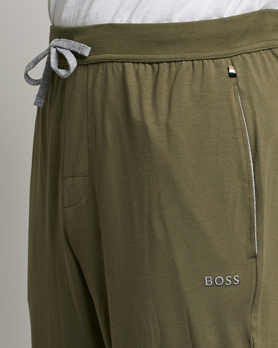 Herr | Byxor | BOSS BLACK | BOSS Mix & Match Sweatpants Open Green