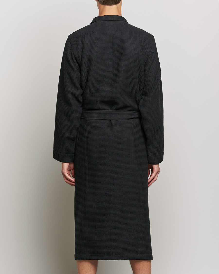 Herr | Pyjamas & Morgonrockar | BOSS BLACK | BOSS Waffle Kimono Black