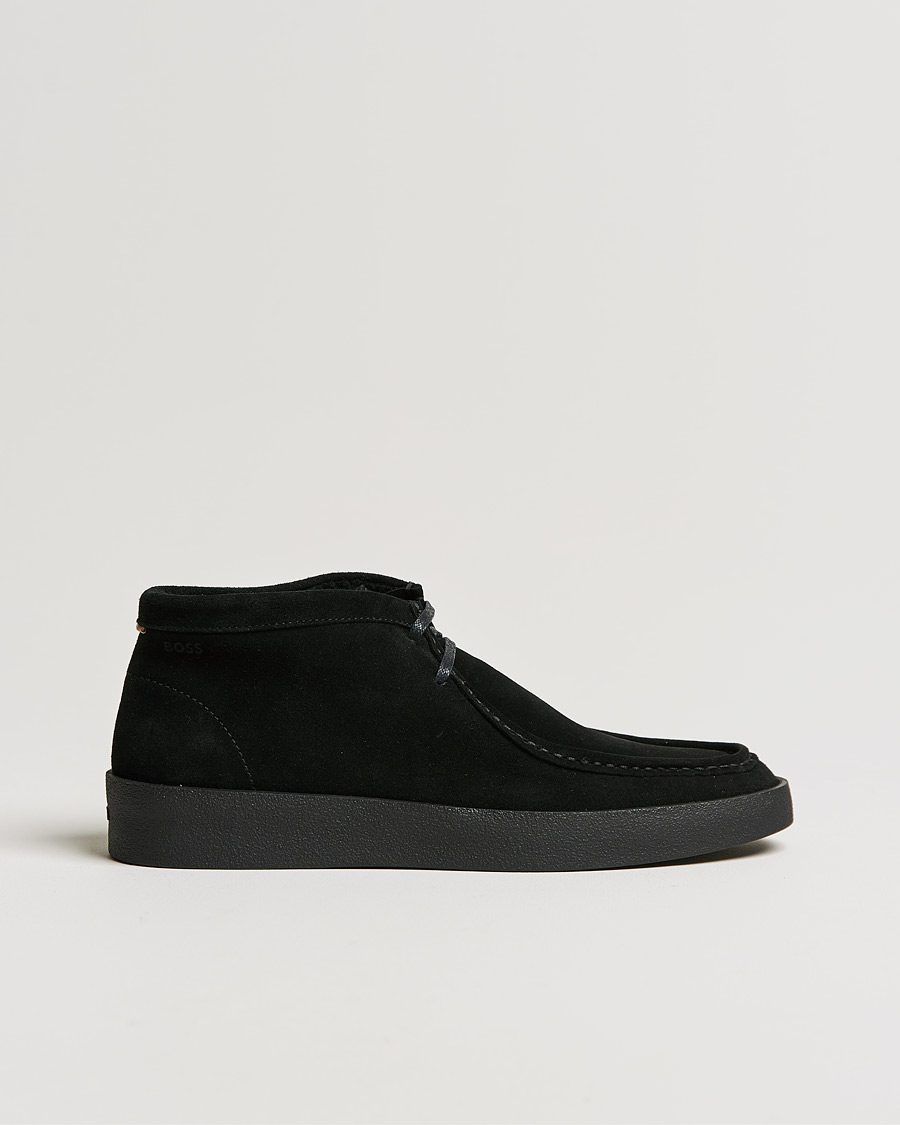 Herr | Sneakers | BOSS BLACK | BOSS Clay Suede Chukka Sneaker Boot Black