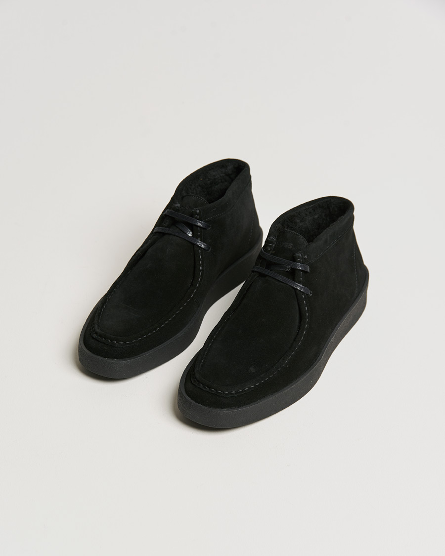 Herr | BOSS Clay Suede Chukka Sneaker Boot Black | BOSS BLACK | BOSS Clay Suede Chukka Sneaker Boot Black