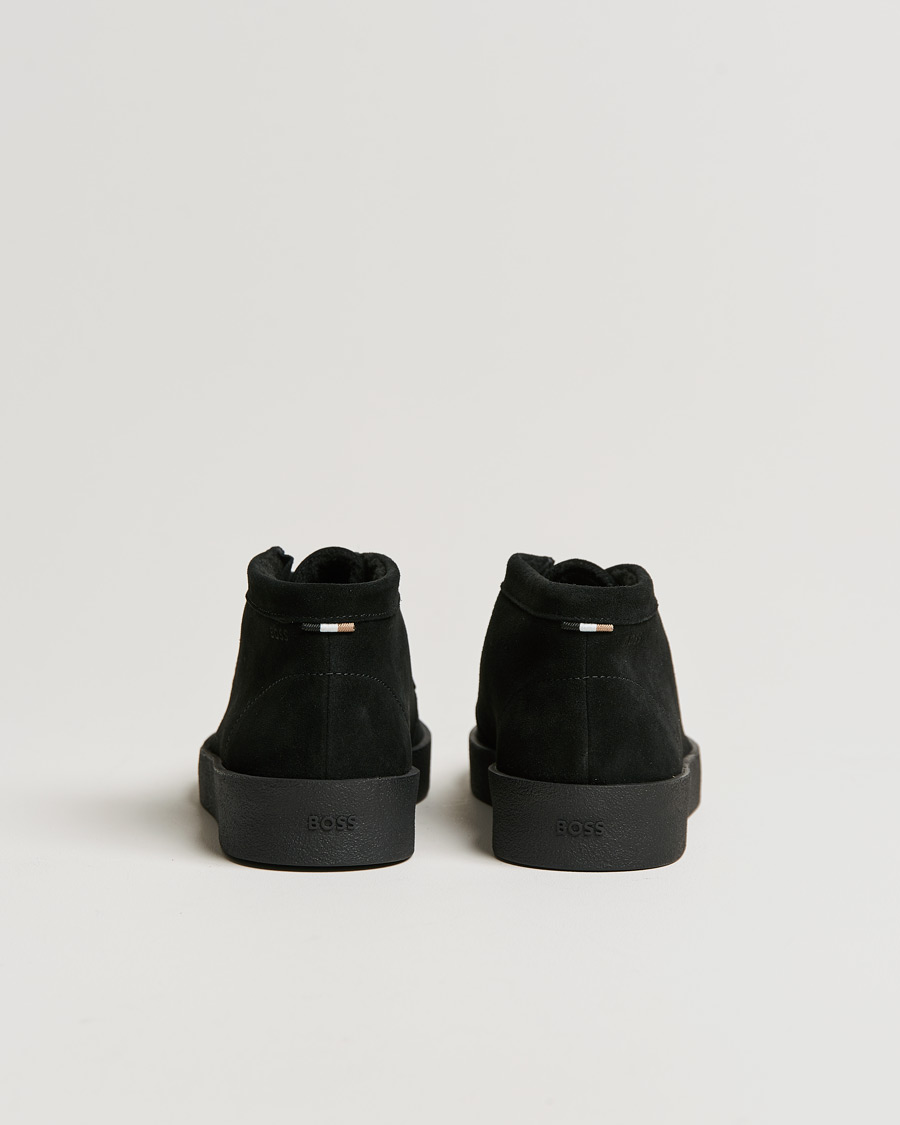 Herr | BOSS Clay Suede Chukka Sneaker Boot Black | BOSS BLACK | BOSS Clay Suede Chukka Sneaker Boot Black