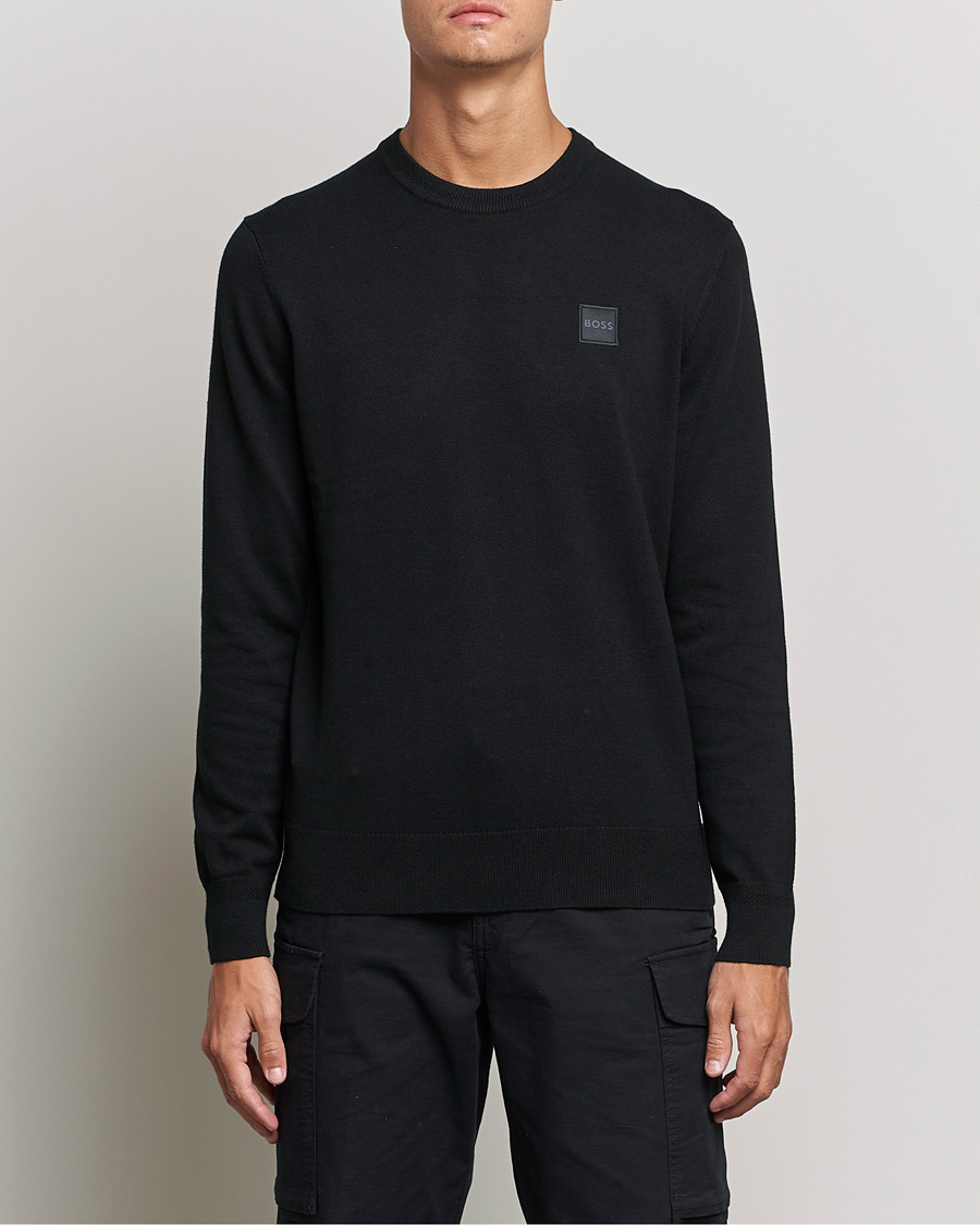 Herr |  | BOSS Casual | Kanovano Knitted Sweater Black