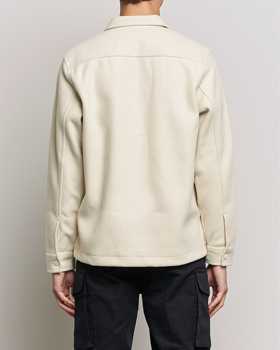 Herr | Skjortor | BOSS ORANGE | Lovvo Pocket Overshirt Open White