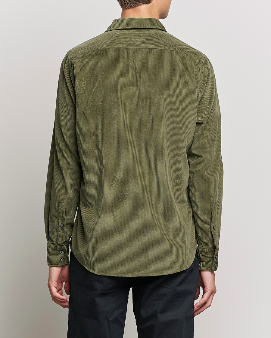 Herr | Skjortor | BOSS ORANGE | Relegant Corduroy Shirt Dark Green