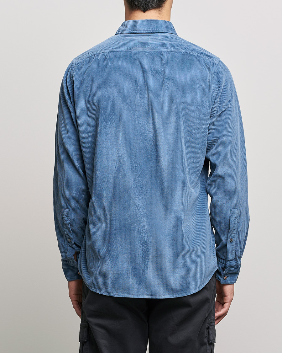 Herr | Skjortor | BOSS ORANGE | Relegant Corduroy Shirt Bright Blue