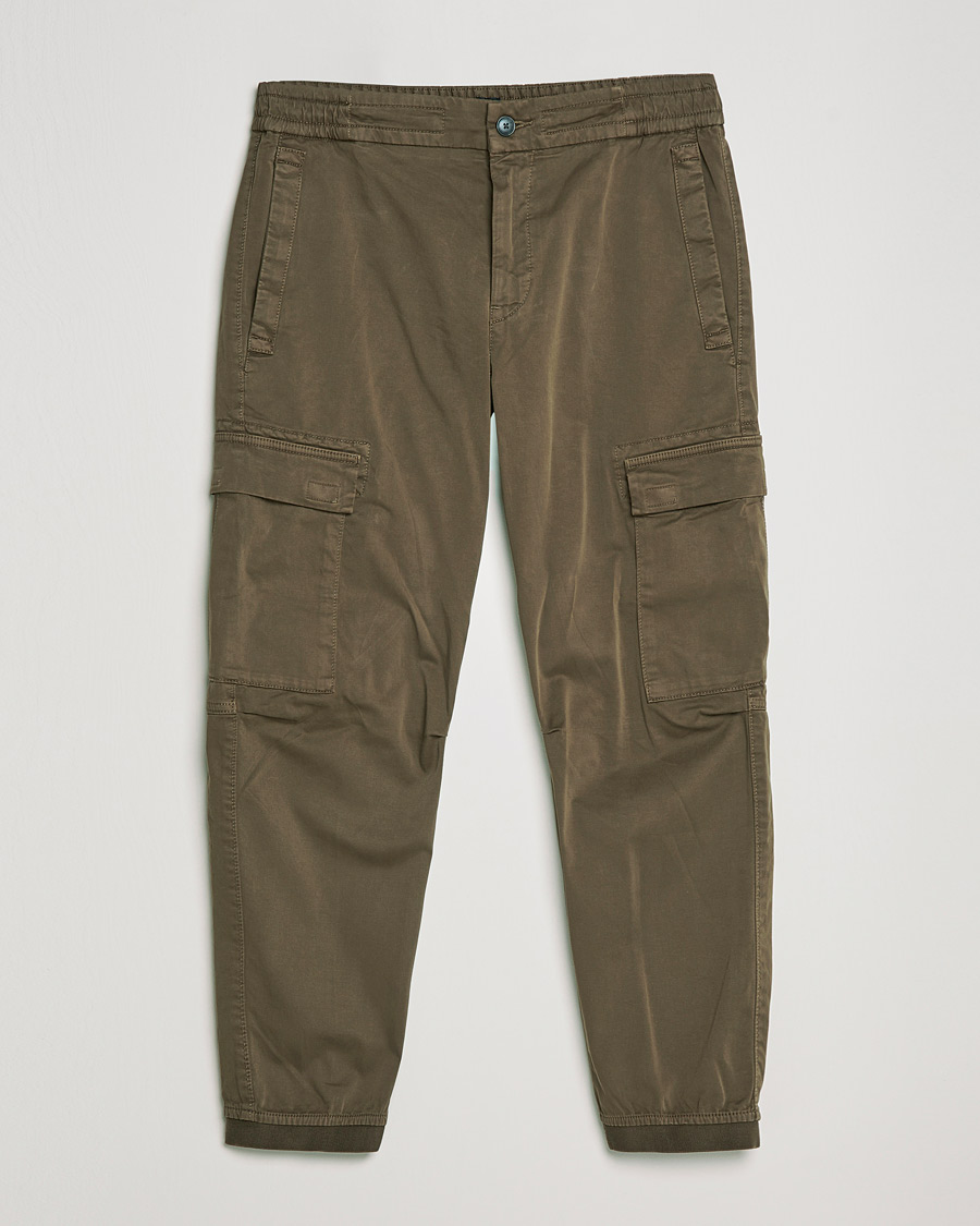 Herr | Byxor | BOSS ORANGE | BOSS Casual Sisla Cargo Pants Dark Green