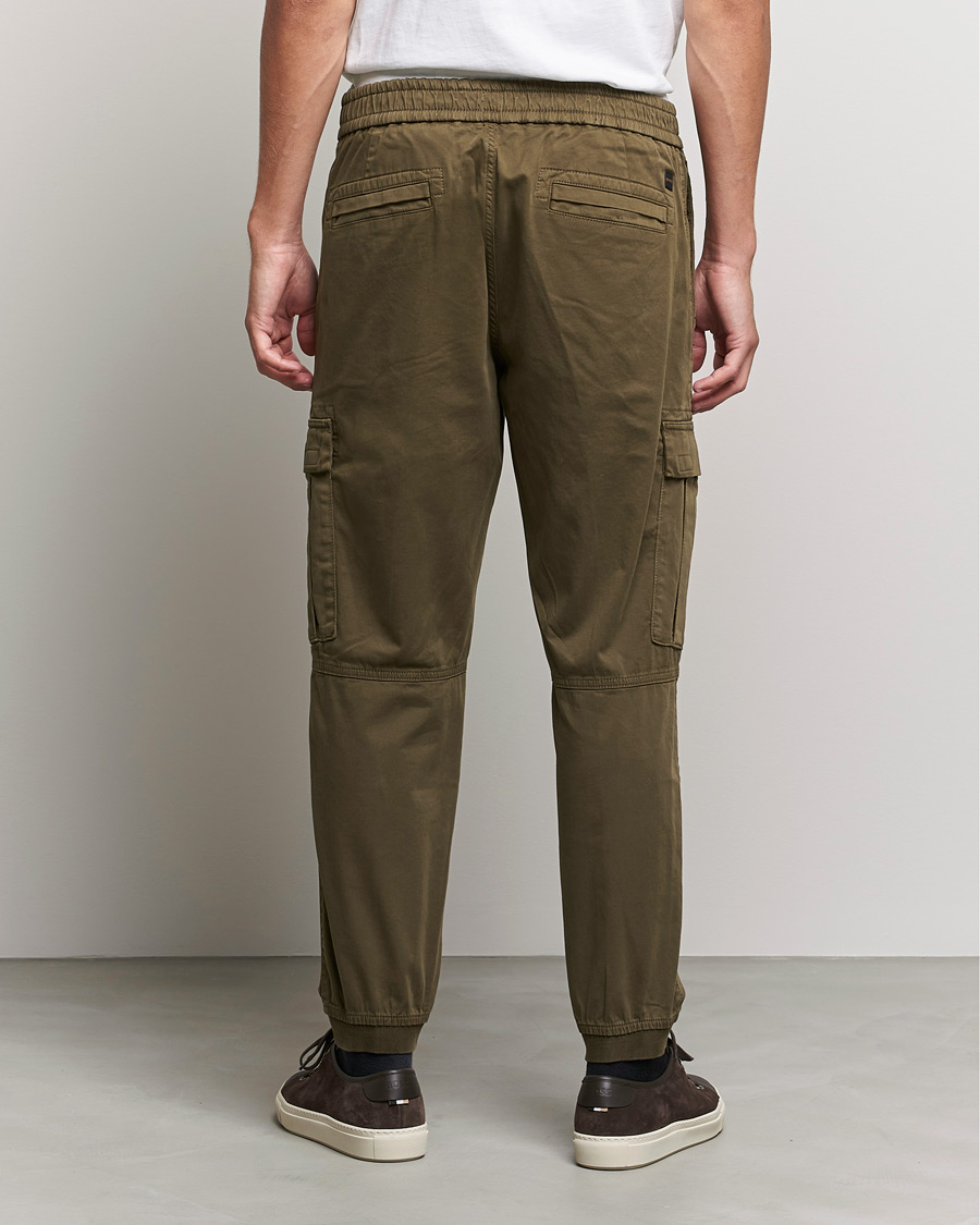 Herr | Byxor | BOSS ORANGE | BOSS Casual Sisla Cargo Pants Dark Green