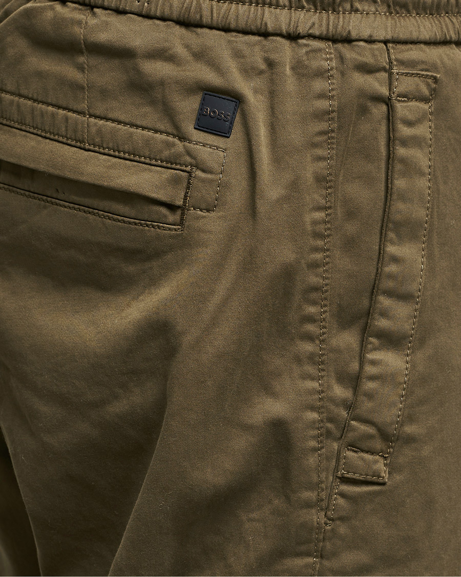 Herr | Byxor | BOSS ORANGE | BOSS Casual Sisla Cargo Pants Dark Green