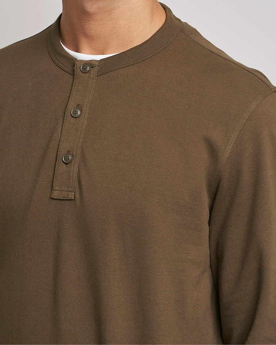 Herr | Tröjor | BOSS ORANGE | Teetwill Henley Dark Green