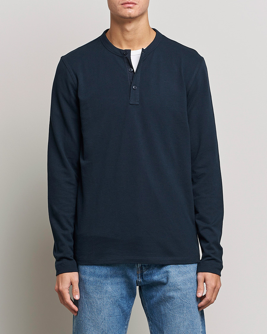 Herr | BOSS ORANGE | BOSS ORANGE | Teetwill Henley Dark Blue