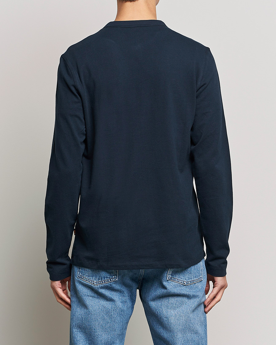 Herr | Tröjor | BOSS ORANGE | Teetwill Henley Dark Blue