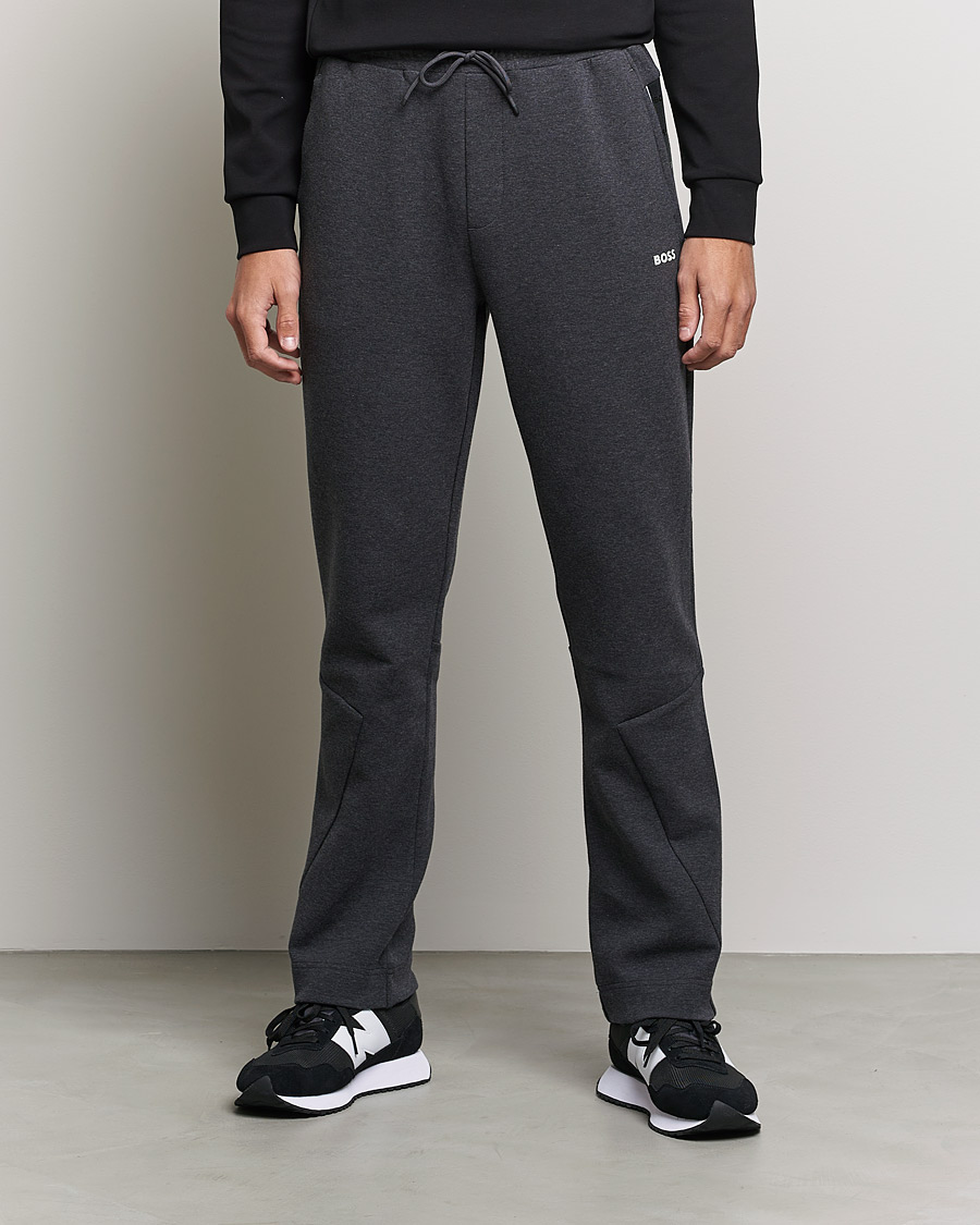 Herr | Byxor | BOSS GREEN | BOSS Athleisure Hadim Sweatpants Medium Grey