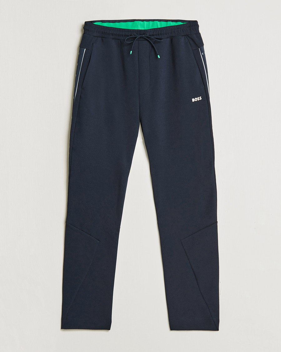 Herr | Byxor | BOSS GREEN | BOSS Athleisure Hadim Sweatpants Dark Blue