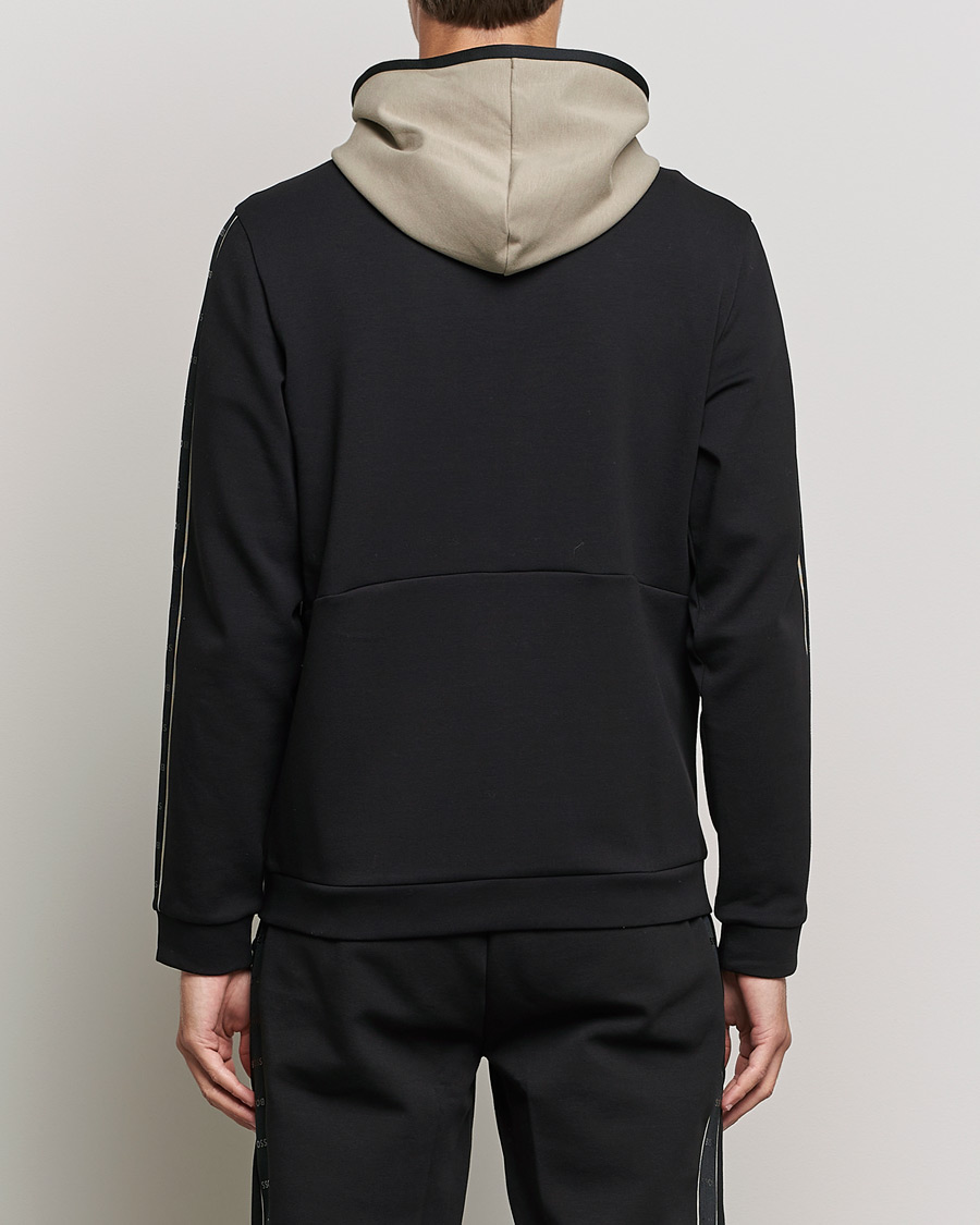 Herr | Tröjor | BOSS GREEN | Saggy Full Zip Hoodie Black