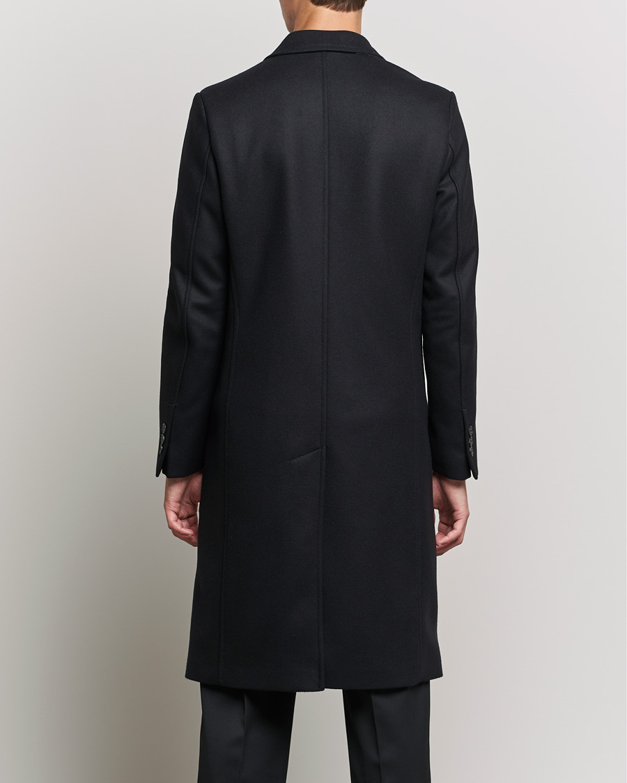 Herr | Jackor | HUGO | Miroy Wool Double Breasted Coat Black