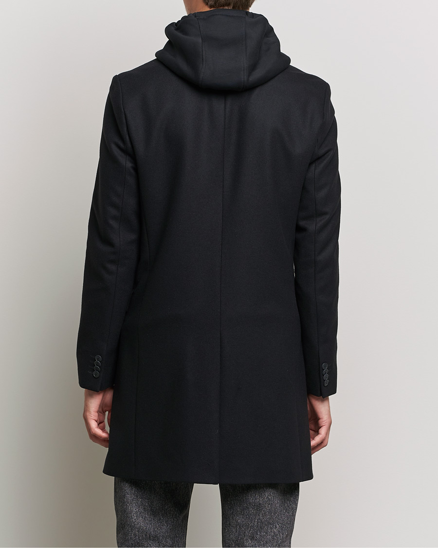 Herr | Jackor | HUGO | Migor Wool Coat Black