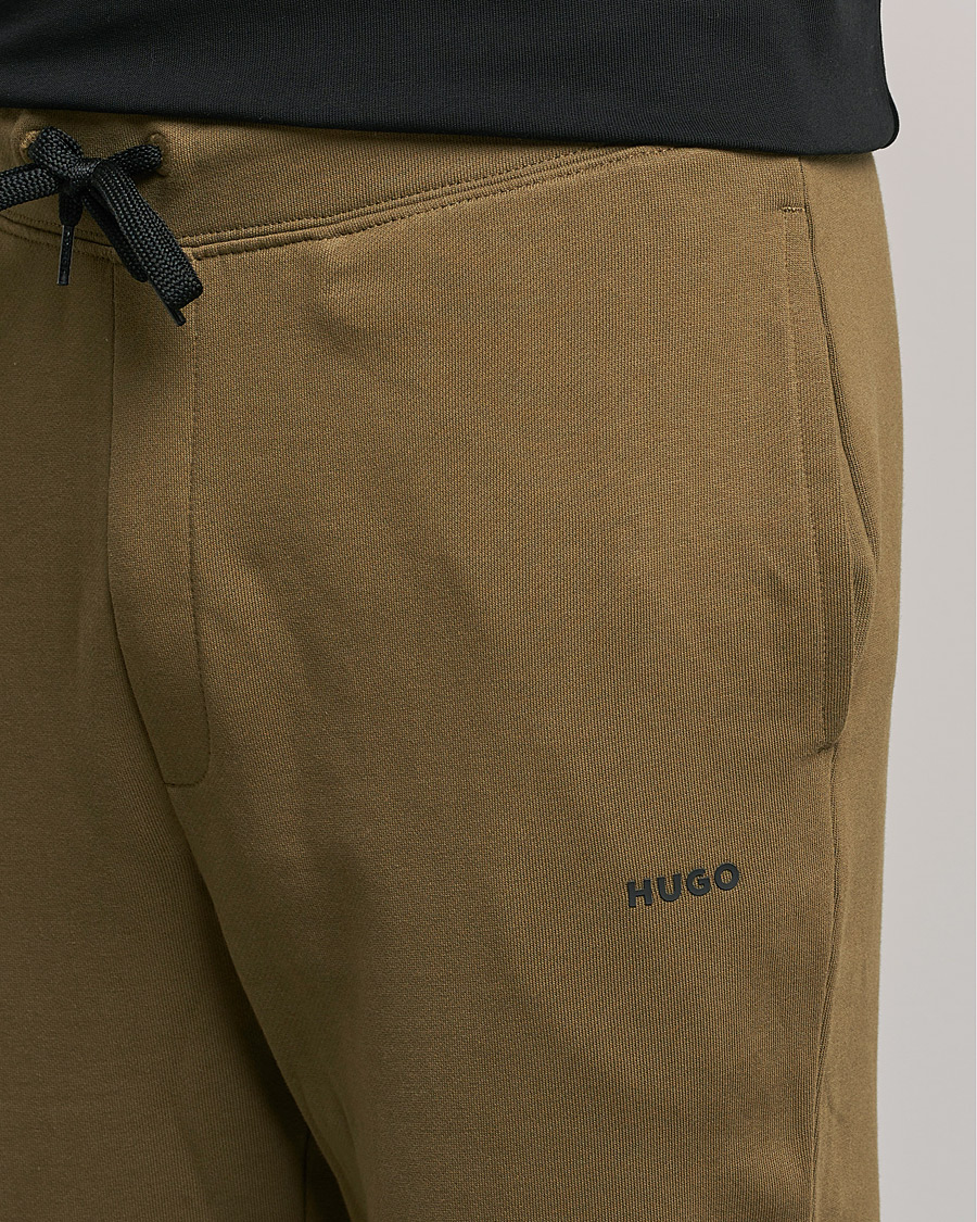 Herr | Byxor | HUGO | Dayote Logo Sweatpants Dark Green
