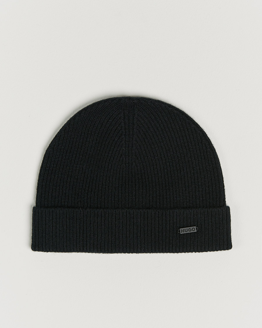 Herr | HUGO Xamir Beanie Black | HUGO | Xamir Beanie Black