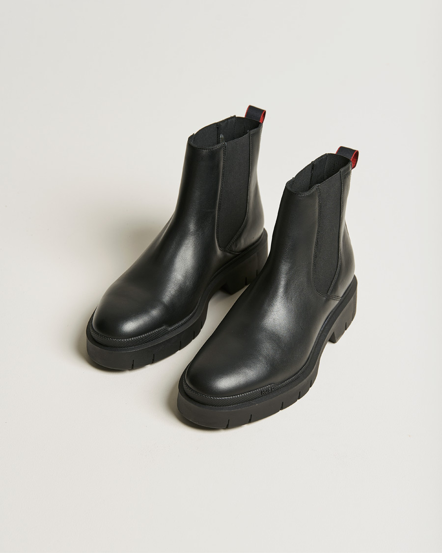 Herr | HUGO Denzel Chunky Chelsea Boots Black | HUGO | Denzel Chunky Chelsea Boots Black