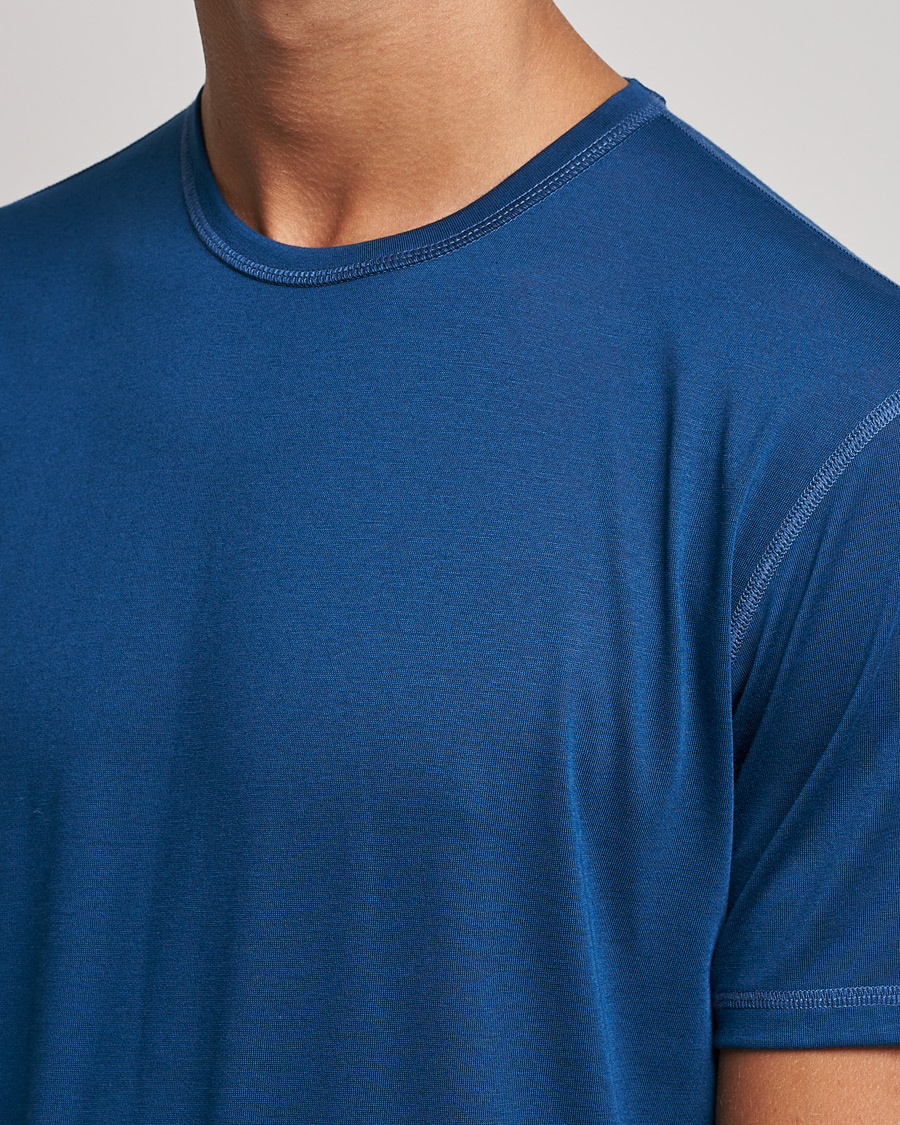 Herr | T-Shirts | Sunspel | Active Tee Navy