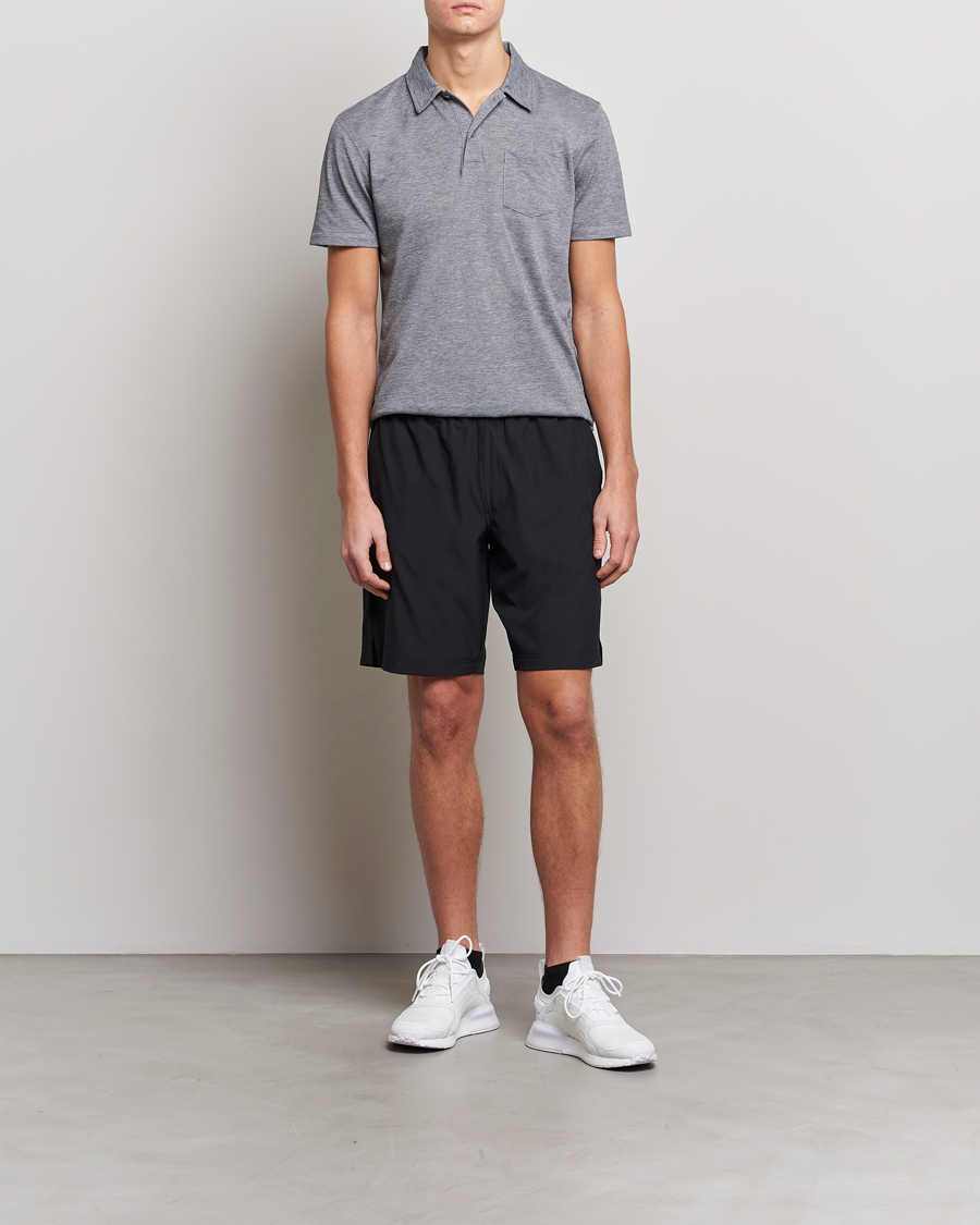 Herr | Shorts | Sunspel | Active Running Shorts Black