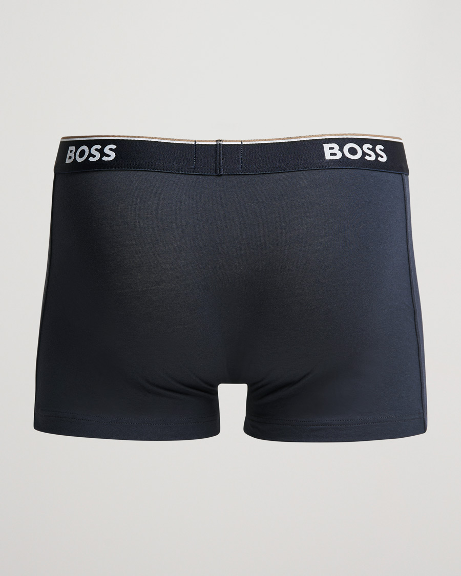 Herr | Kalsonger | BOSS BLACK | 3-Pack Trunk Boxer Shorts Open Blue