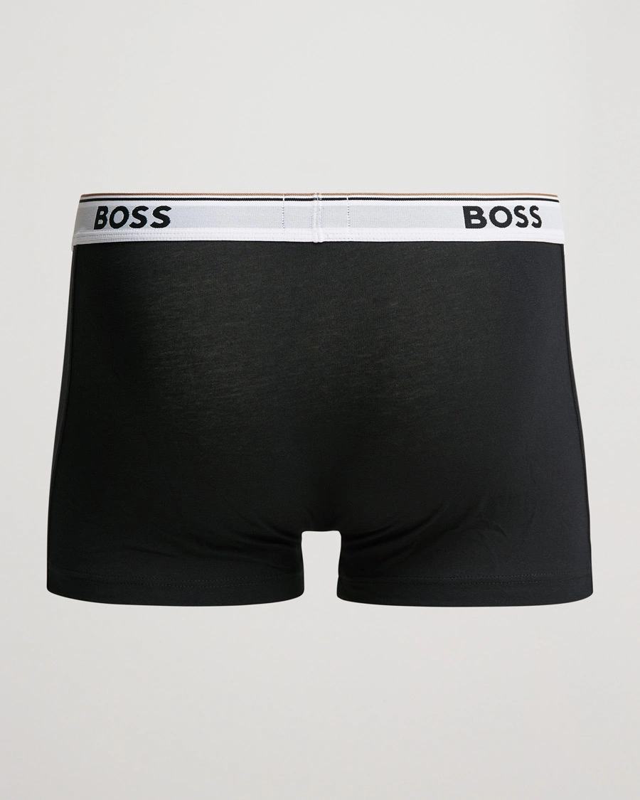 Herr | BOSS | BOSS BLACK | 3-Pack Trunk Boxer Shorts Black/White