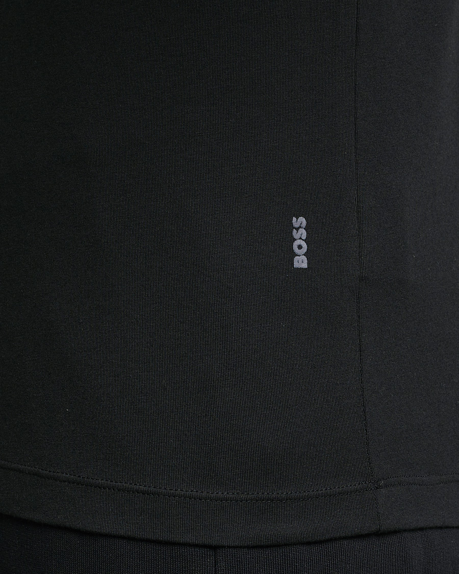 Herr | T-Shirts | BOSS BLACK | 2-Pack Crew Neck Slim Fit T-Shirt Black